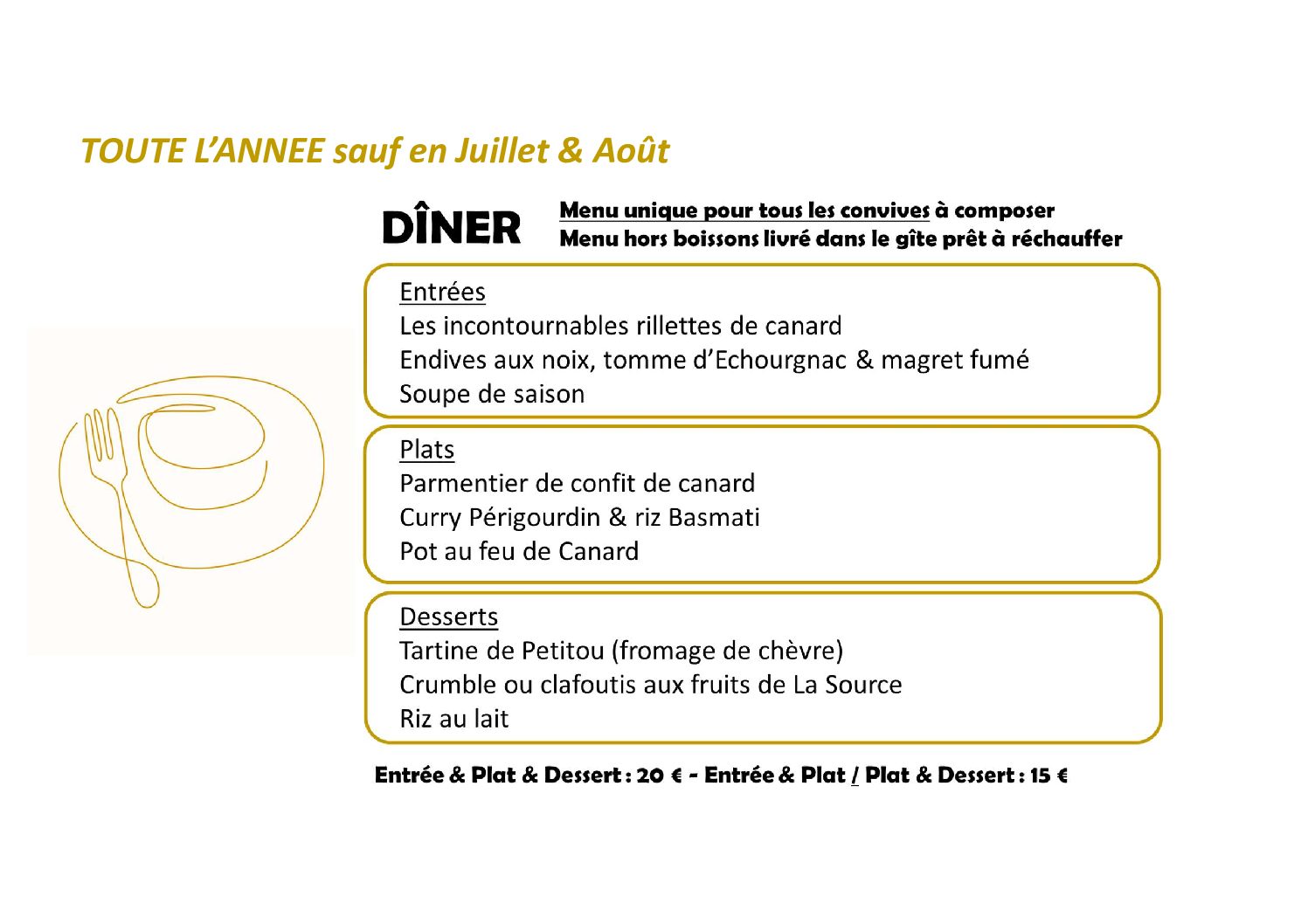 Carte Diners 2022